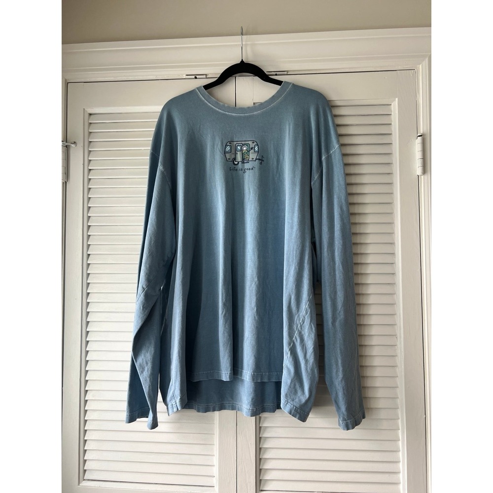 Life‎ is good long sleeve men's xxl camper